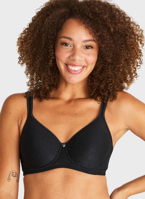 Adamo Shape BH mit Bügel, Schwarz in der Gruppe BH / BH mit Bügel bei Underwear Sweden AB (100158-9000)